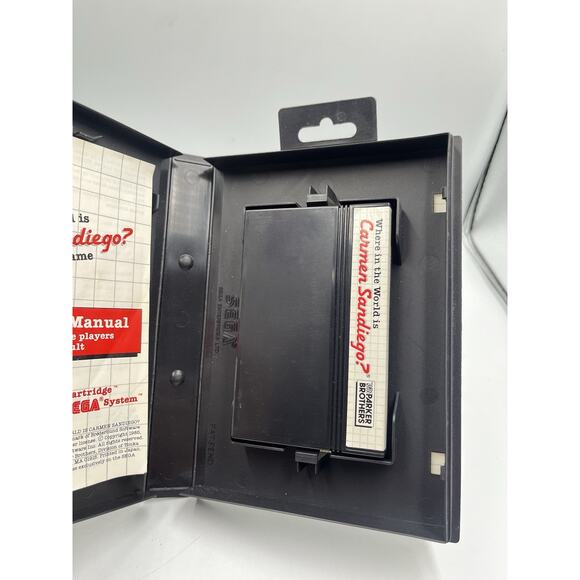 Where in The World is Carmen Sandiego (Sega Master System) CIB Tested W/manuals - Picture 5 of 8